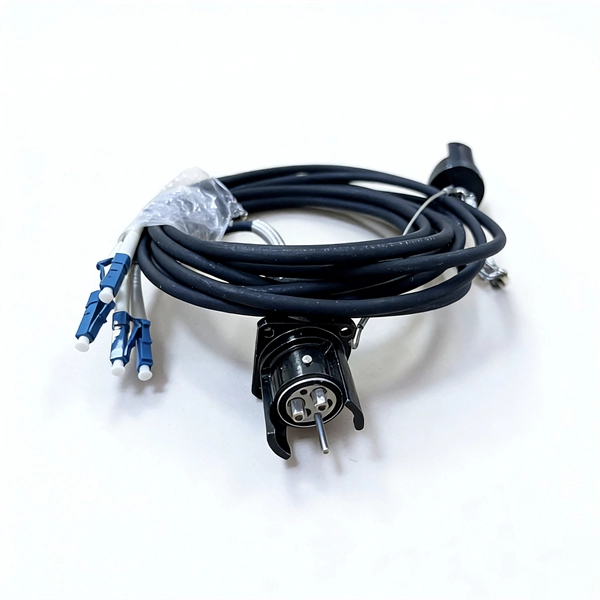 Extend the router s fiber optic cable