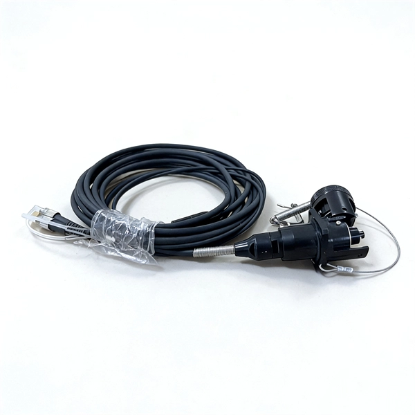 What do the ports of a miniature optical splitter look like 