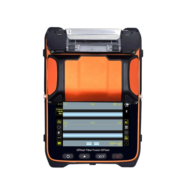 Construction power distribution box with meter