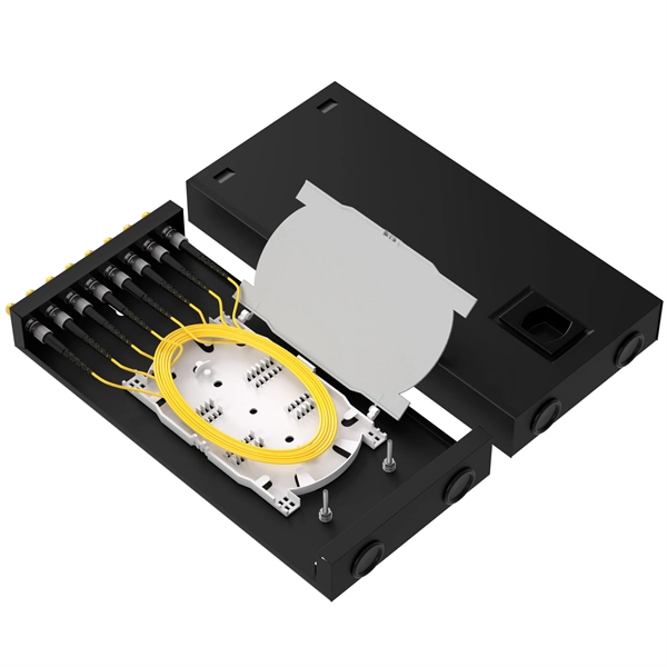 Long strip-shaped distribution box