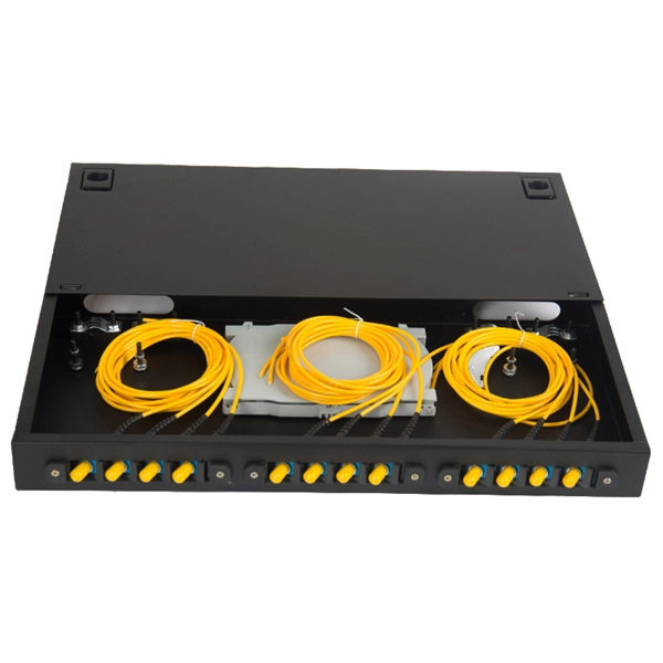ODF fiber optic patch panel usage