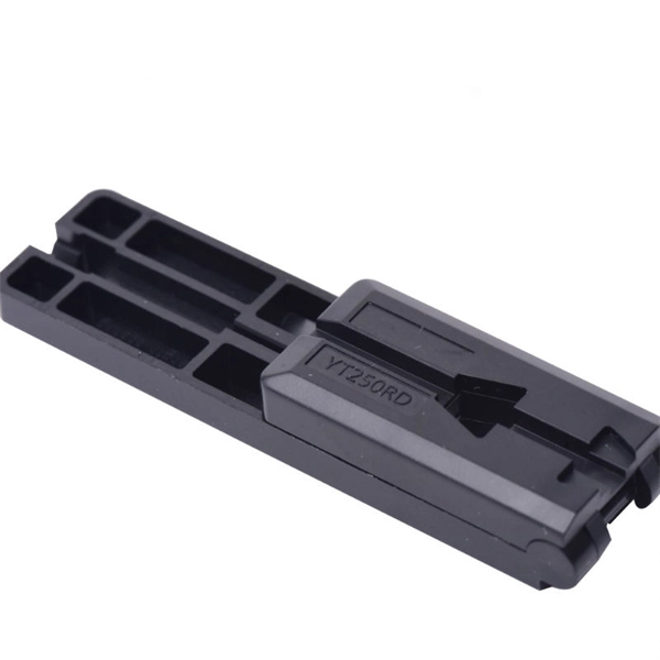 Cable trays are installed from bottom to top