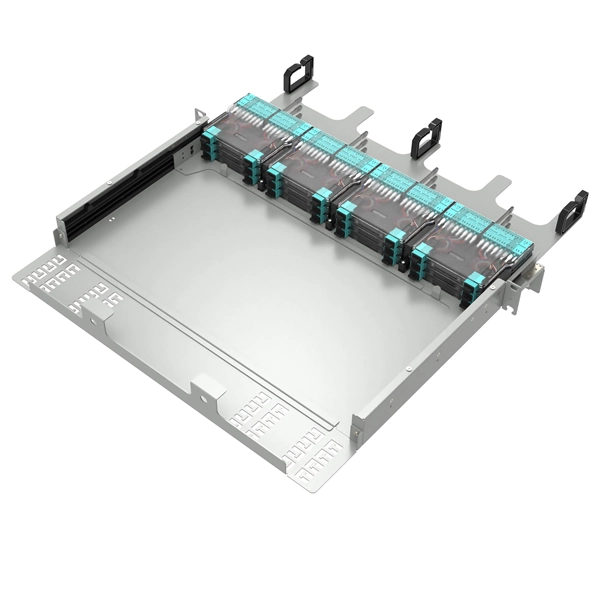 Anti-electrical tracking of vehicle-mounted fiber optic data center PDUs