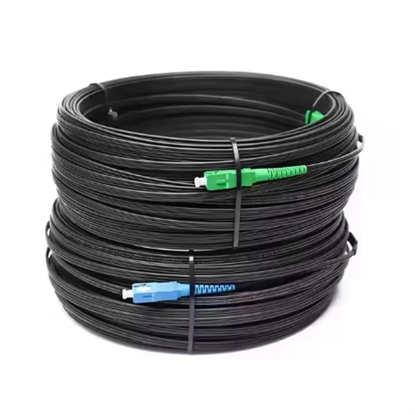 How to connect a multimode fiber optic cable for network use