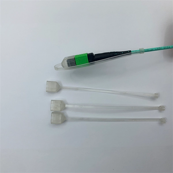 Cut fiber optic cable for mobile broadband