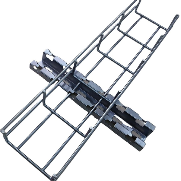 How to route branch lines from trapezoidal cable trays