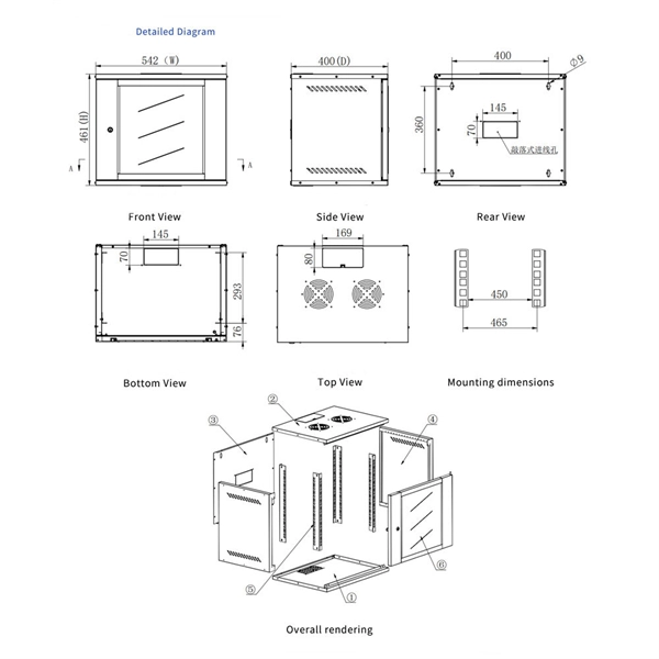 European Bissau Heated Outdoor Server Cabinet Manufacturer