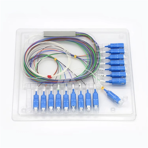 How to tell the front from the back of a fiber optic cold connector