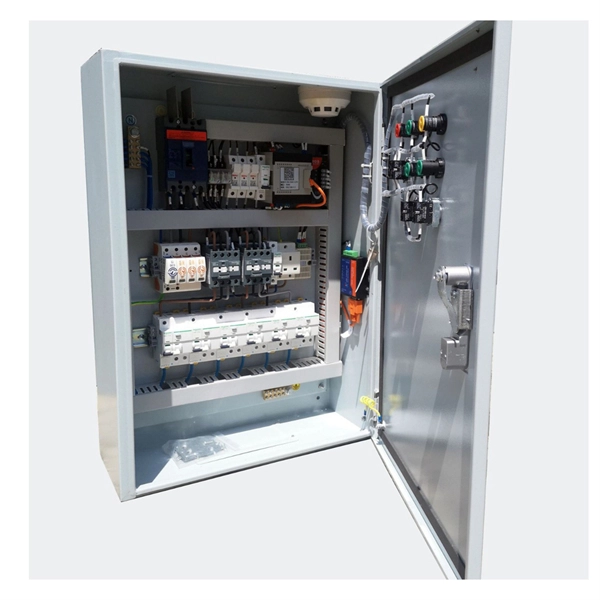 Two-stage distribution box