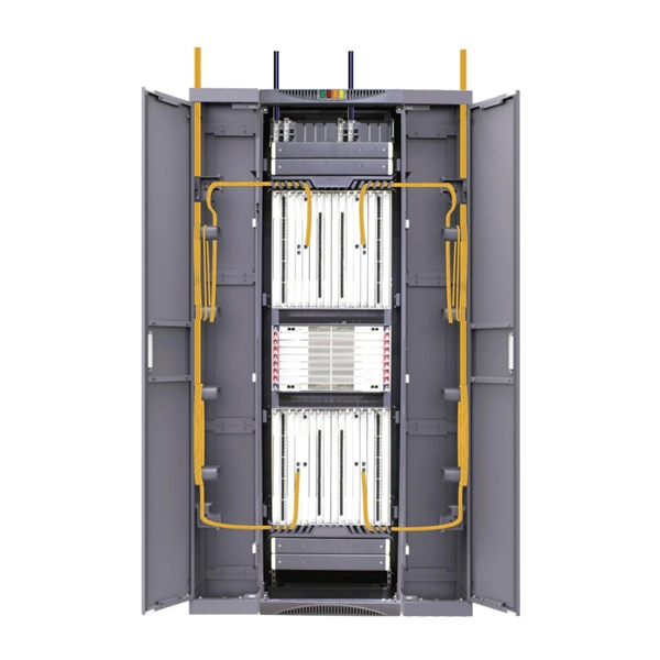 OPGW24-core fiber optic cable bullet head splicing and cabling
