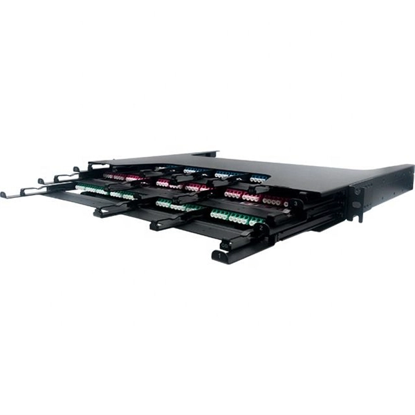 Aerial fiber optic distribution frame