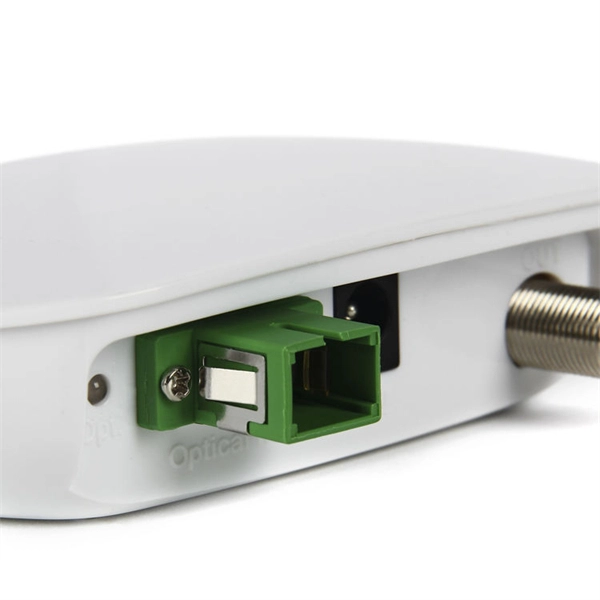 How to connect the grounding fiber optic cable